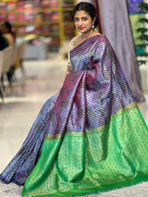 Digital Print With Zari Detailed Silk Saree | ACSN101