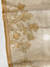 Floral Digital Printed Tissue Linen Saree | KSD305