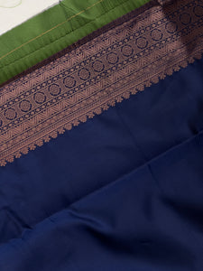 Traditional Zari Woven Brocade Patterned Semi Silk Saree | KAC146