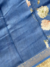 Floral Printed Chanderi Silk Saree | RGD419