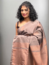Semi Silk Sarees With Copper Zari Woven Buttas | KRK300