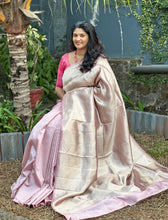 Brocade Weaved Tissue Banarasi Saree | YNG172