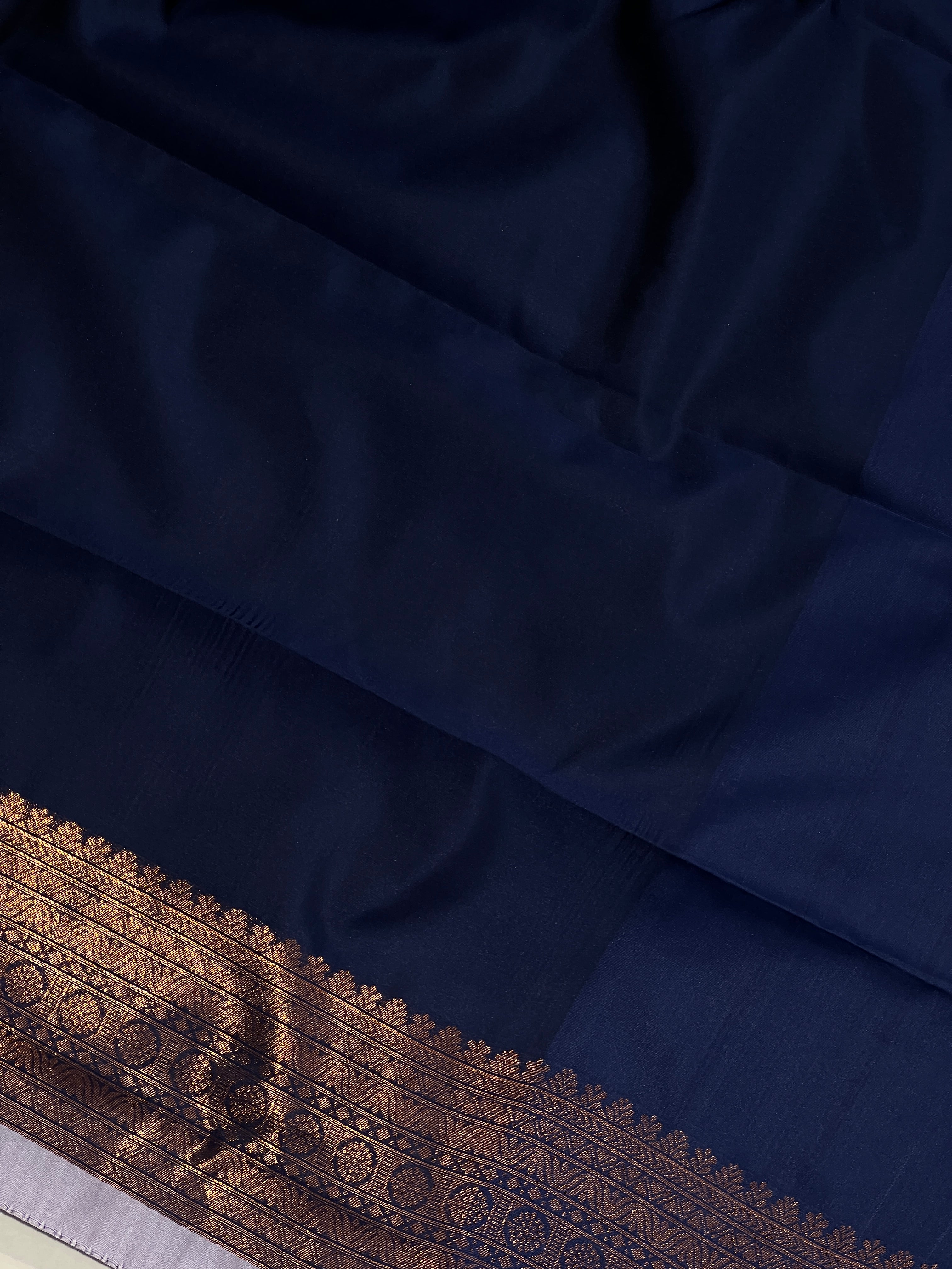 Traditional Zari Woven Brocade Patterned Semi Silk Saree | KAC147