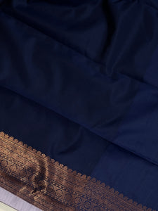 Traditional Zari Woven Brocade Patterned Semi Silk Saree | KAC147