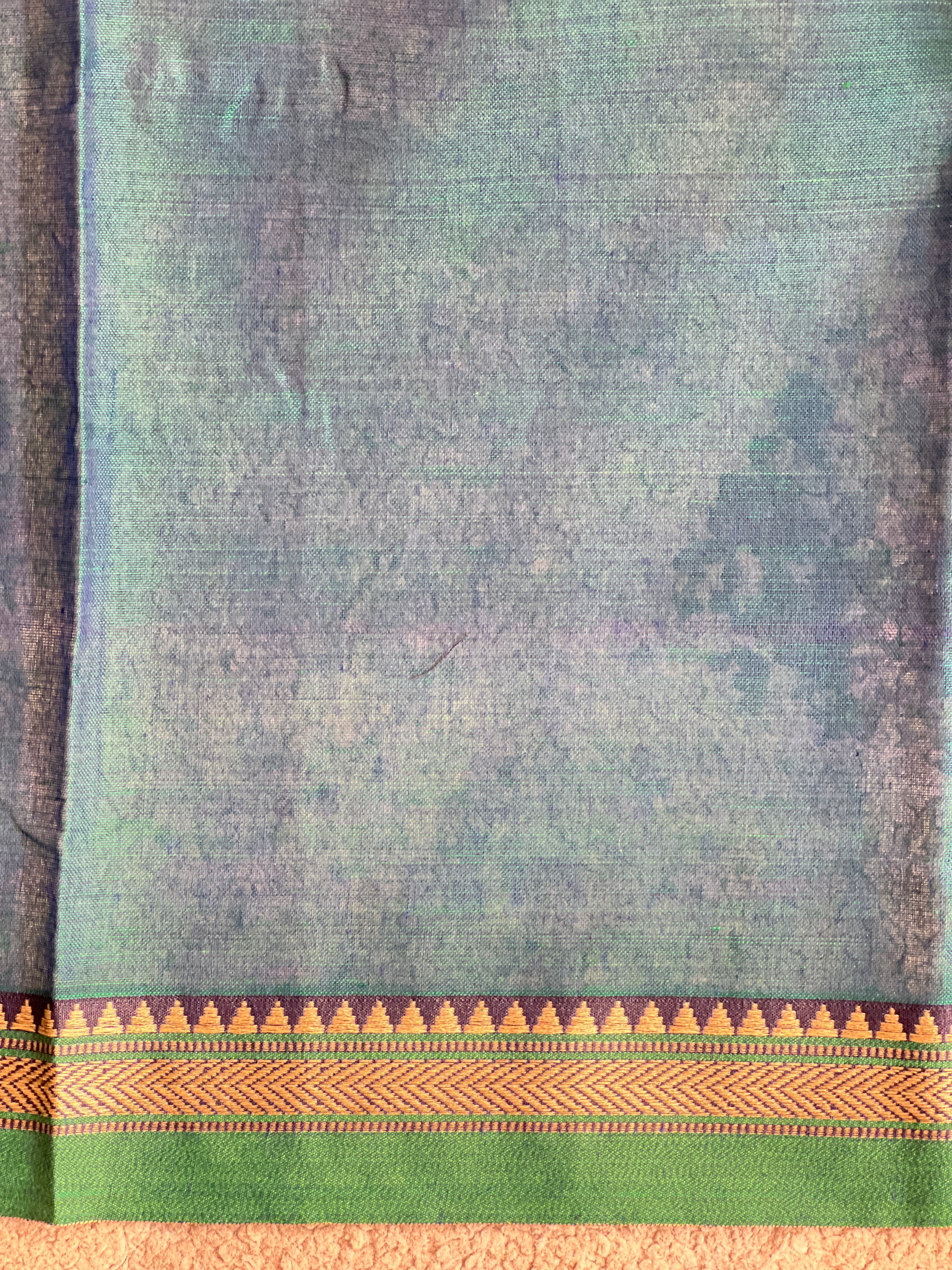 Traditional Narayanpet Mercerized Cotton Saree | GAS121