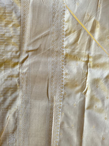 Traditional Zari Woven Brocade Patterned Semi Silk Saree | KAC162