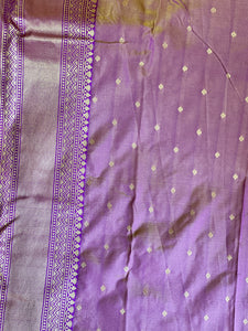 Traditional Zari Woven Brocade Patterned Semi Silk Saree | KAC166