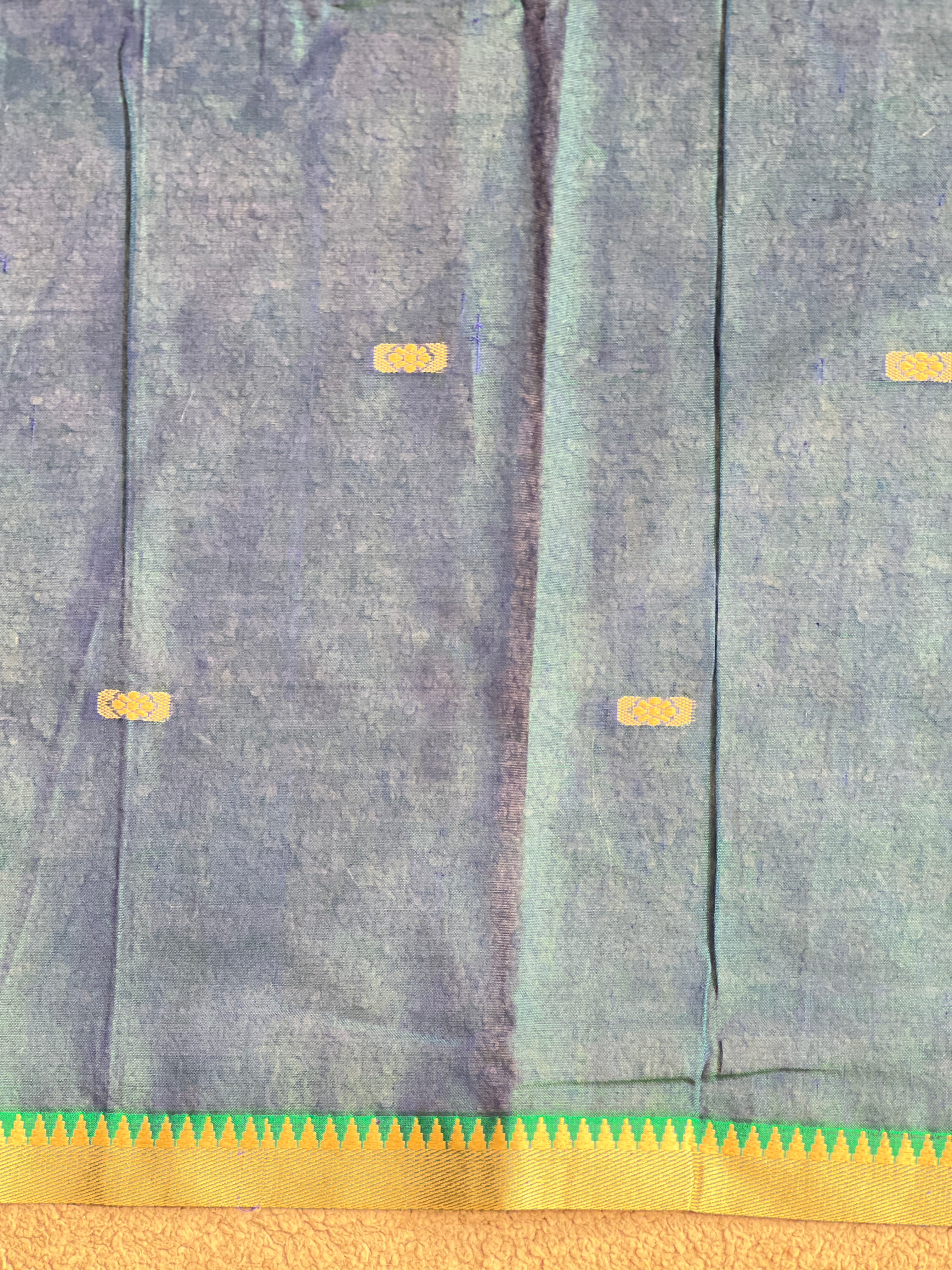 Traditional Narayanpet Mercerized Cotton Saree | GAS115
