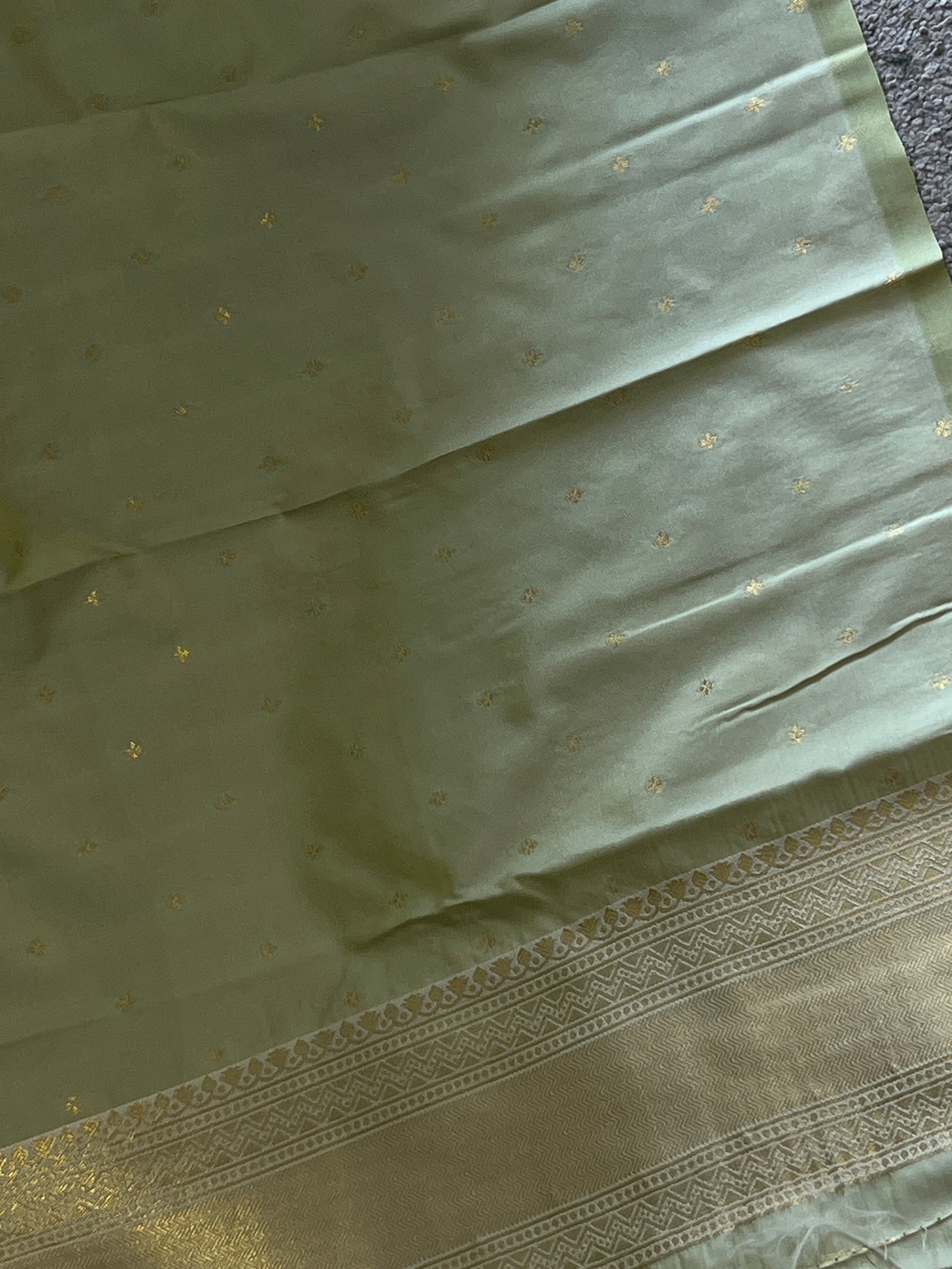Traditional Zari Woven Brocade Patterned Semi Silk Saree | KAC169