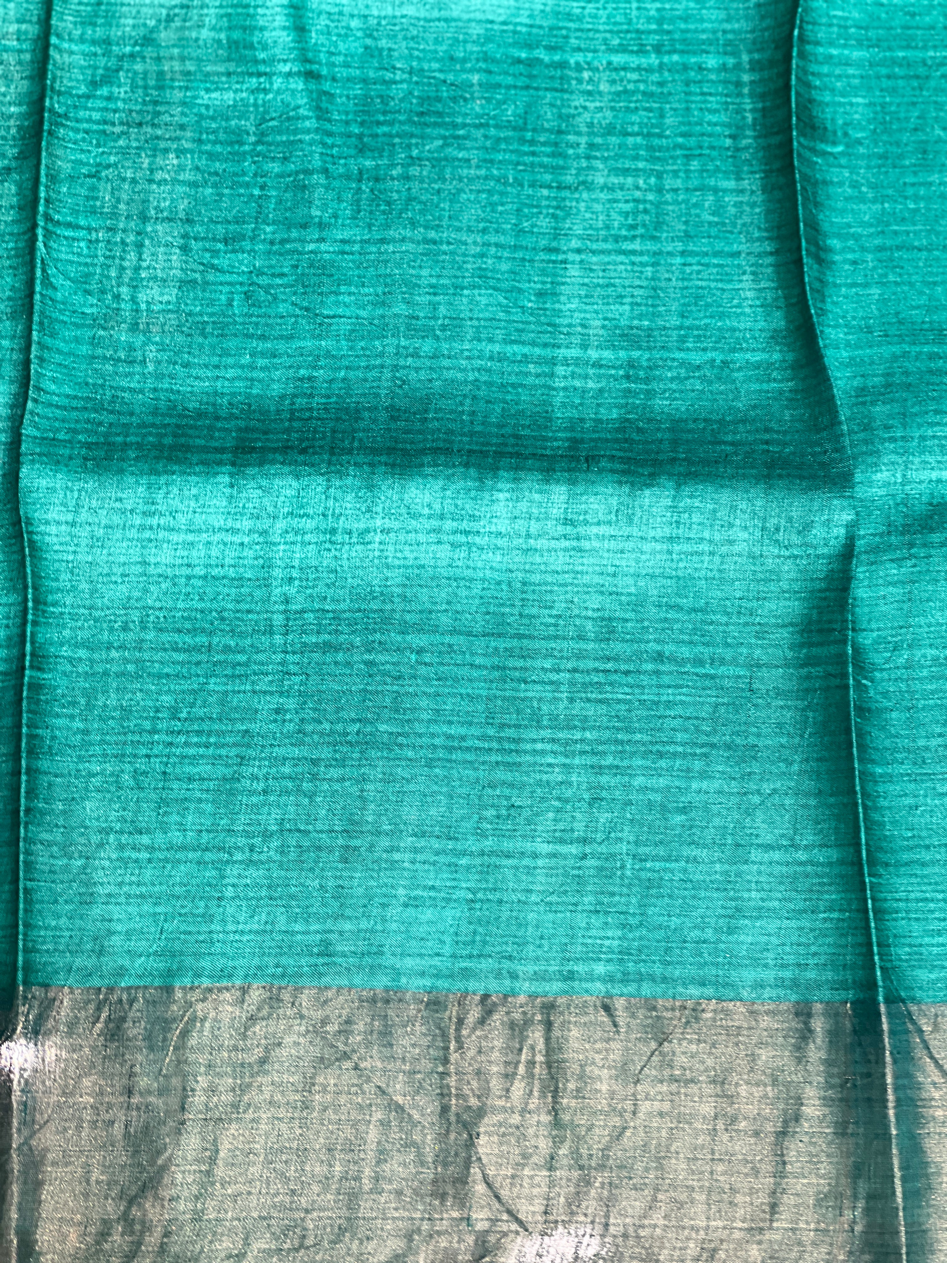 Sublimation Printed Pure Tussar Saree | RGD1012