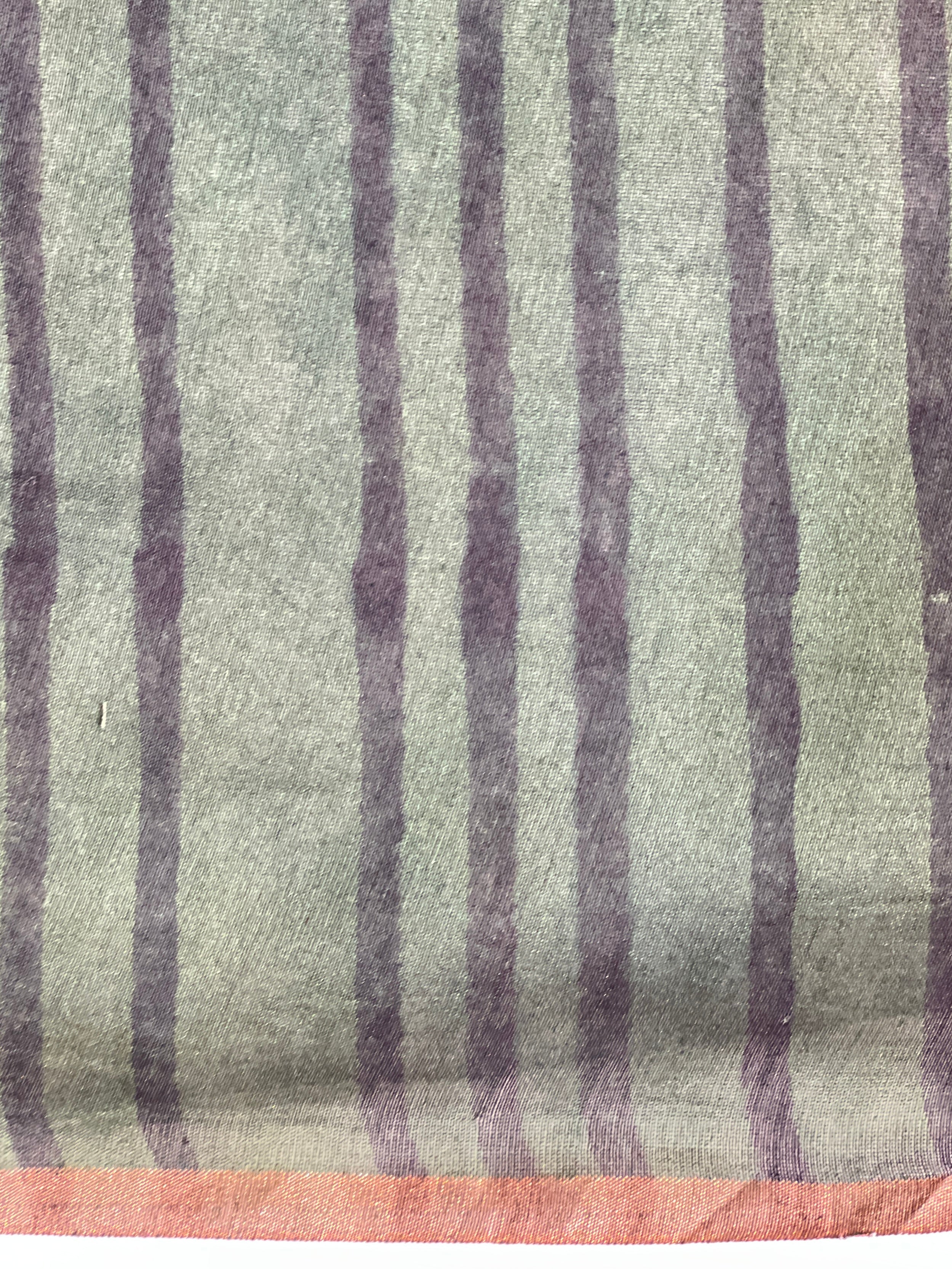 Line Pattern Chanderi Saree | KMM144