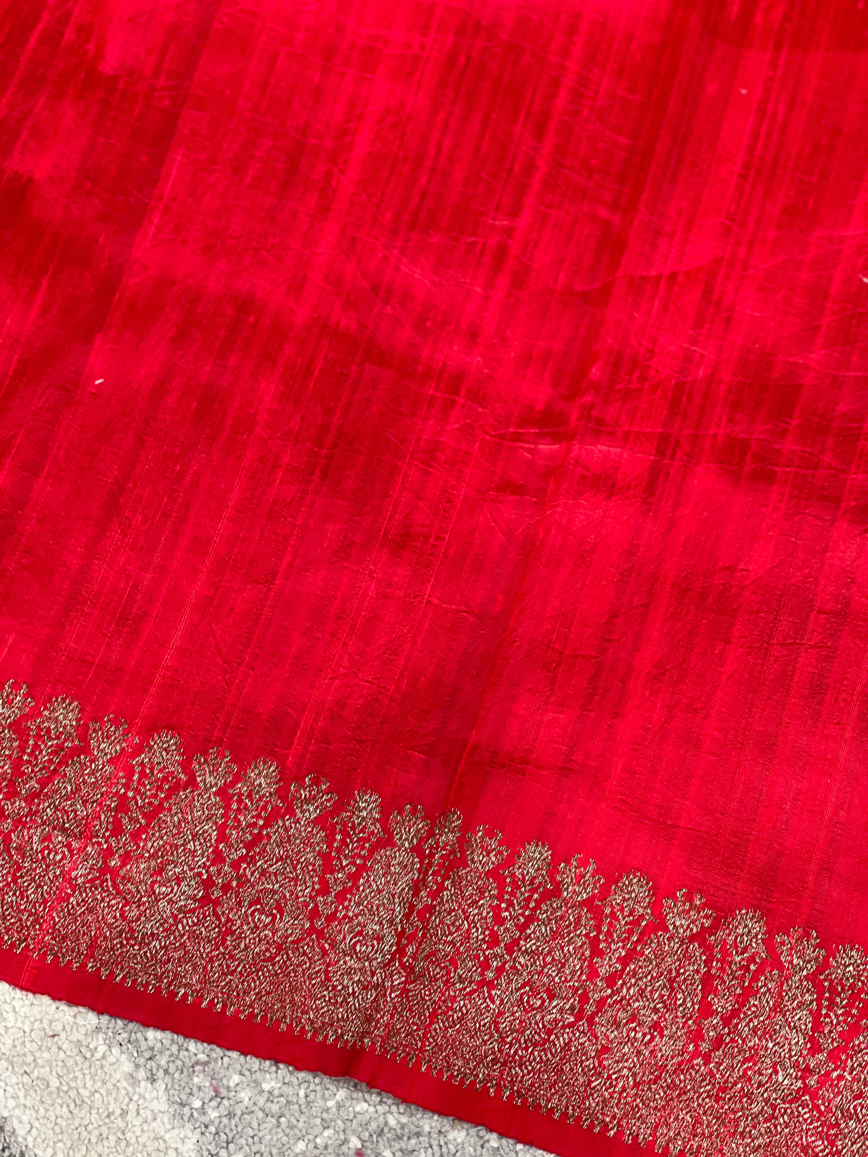 Banarasi Woven Raw Silk Saree | YNG737