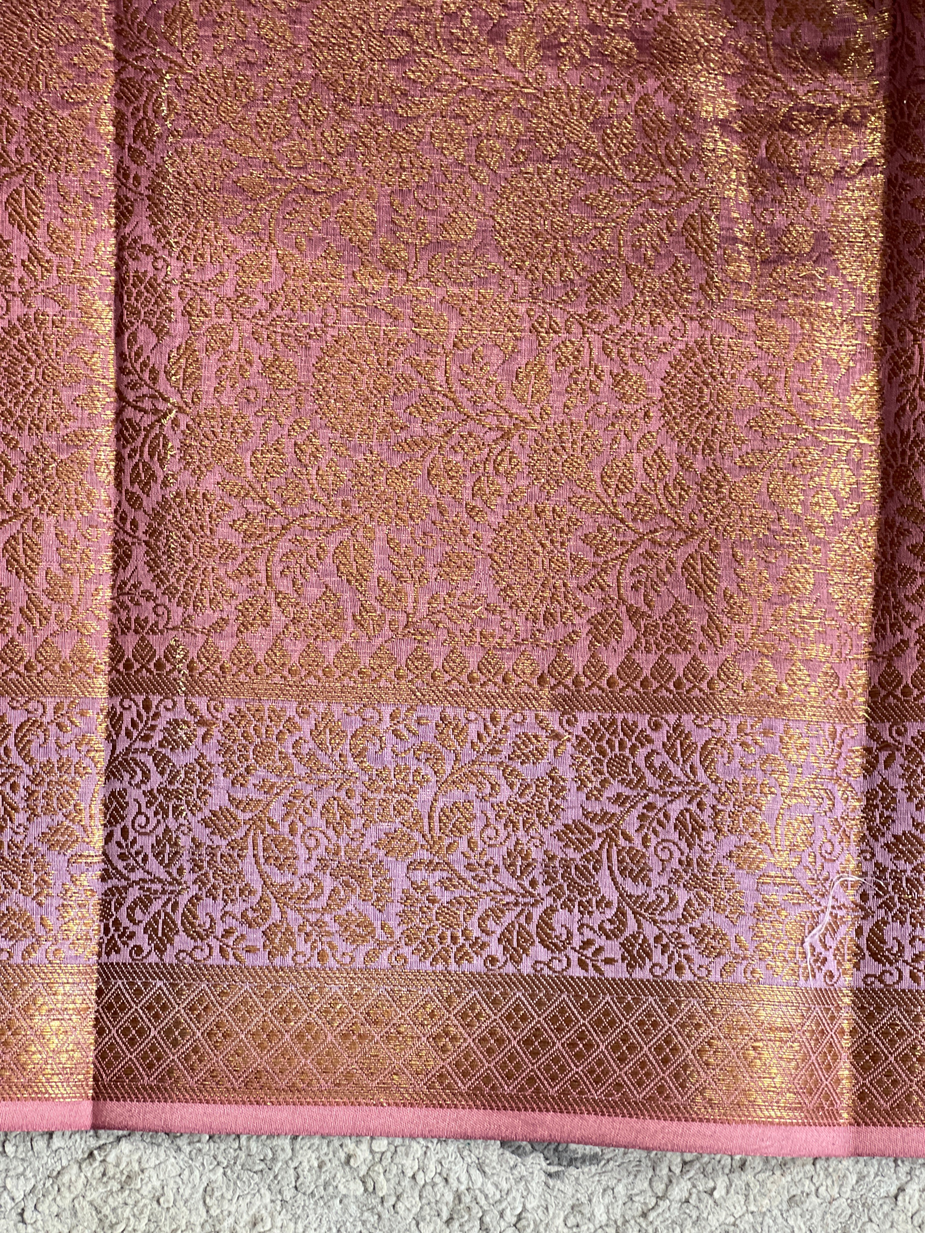 Rangat Pattern Chanderi Banarasi Saree | KMM138