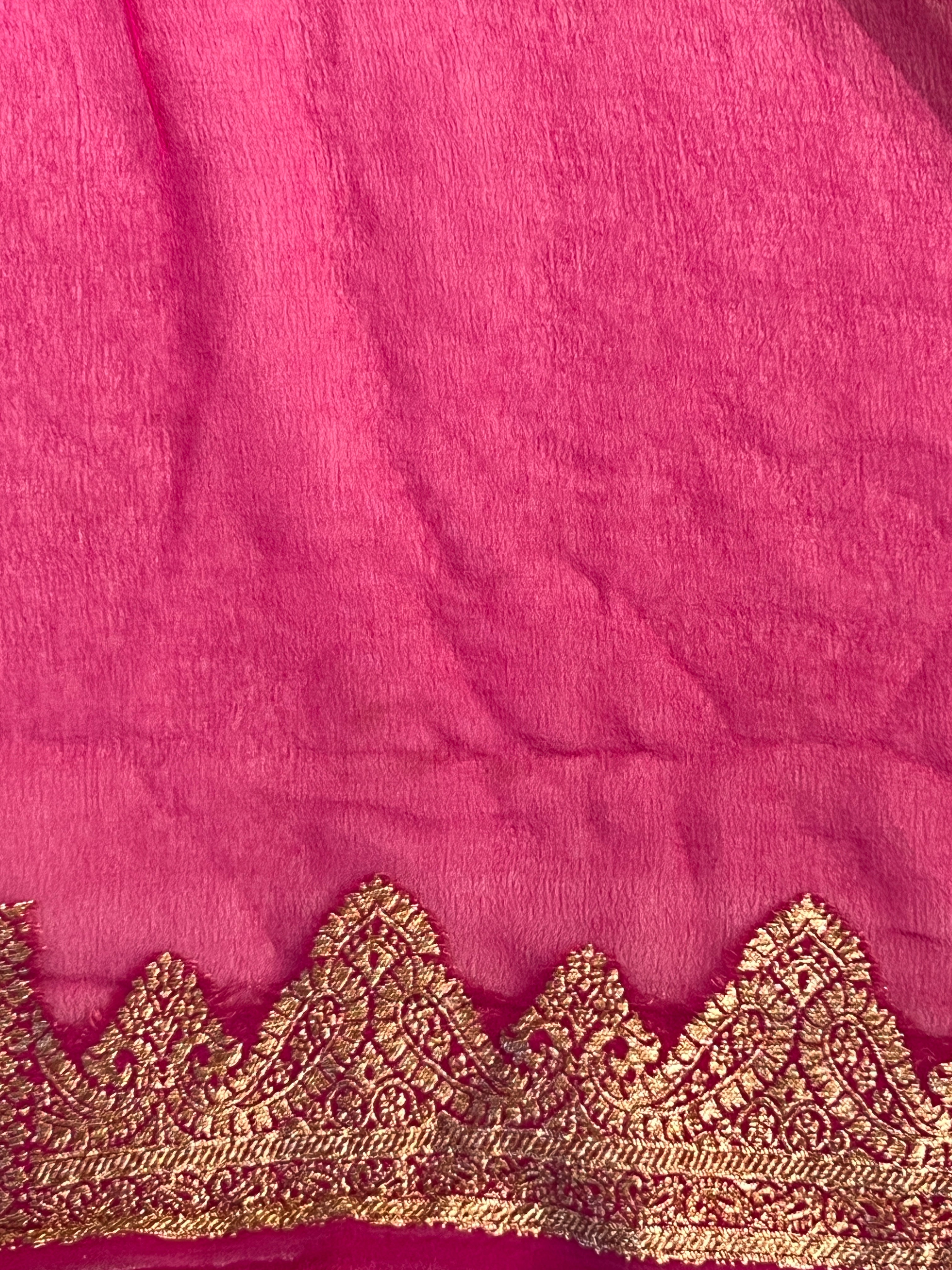 Banarasi Woven Georgette Banarasi Saree | YNG721