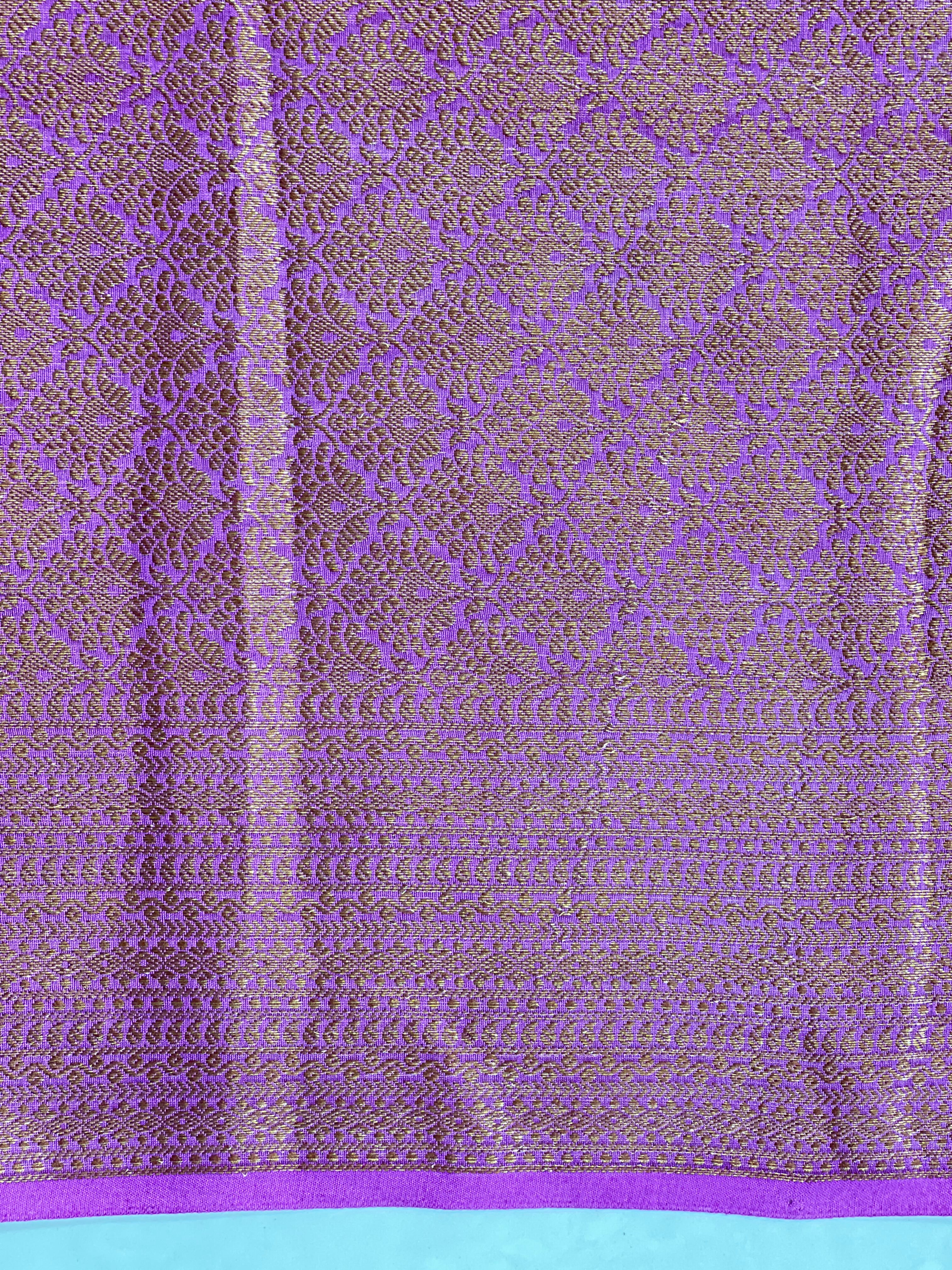 Rangat Pattern Chanderi Banarasi Saree | KMM137
