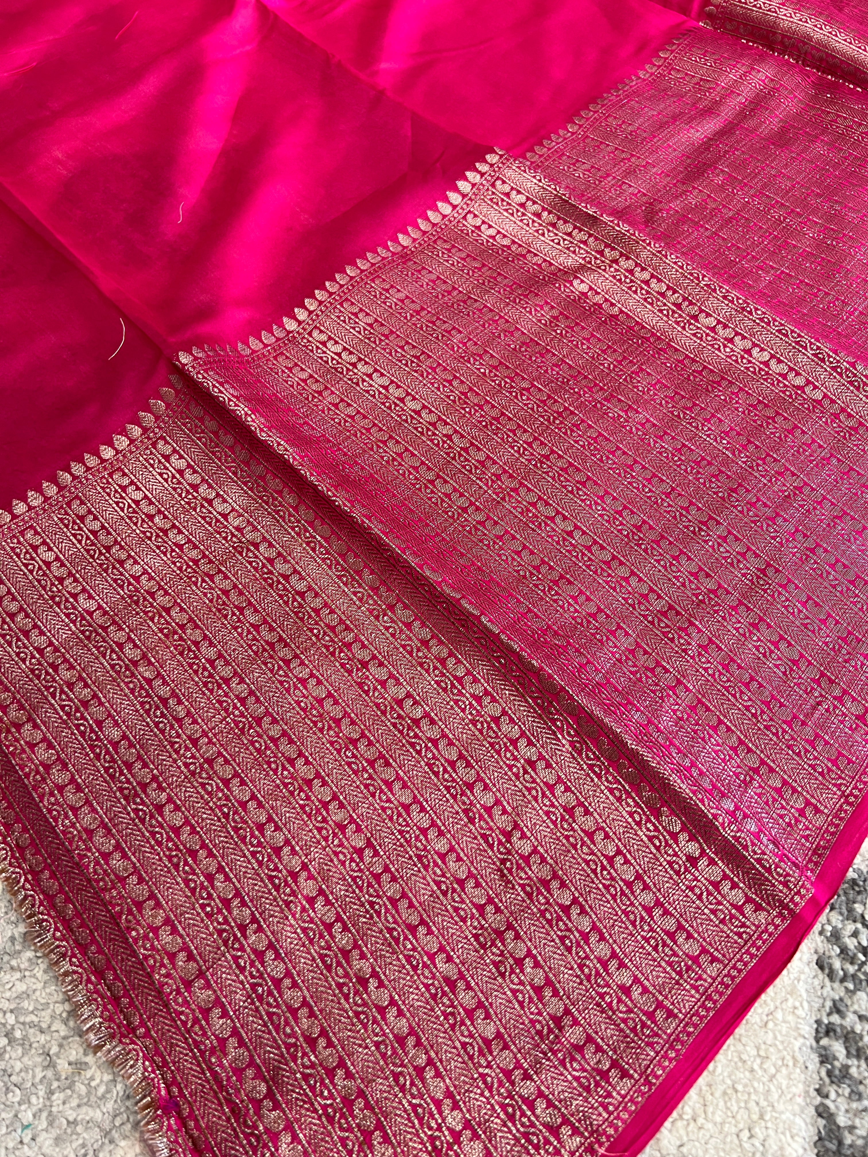 Banarasi Woven Semi Chanderi Saree | YNG742