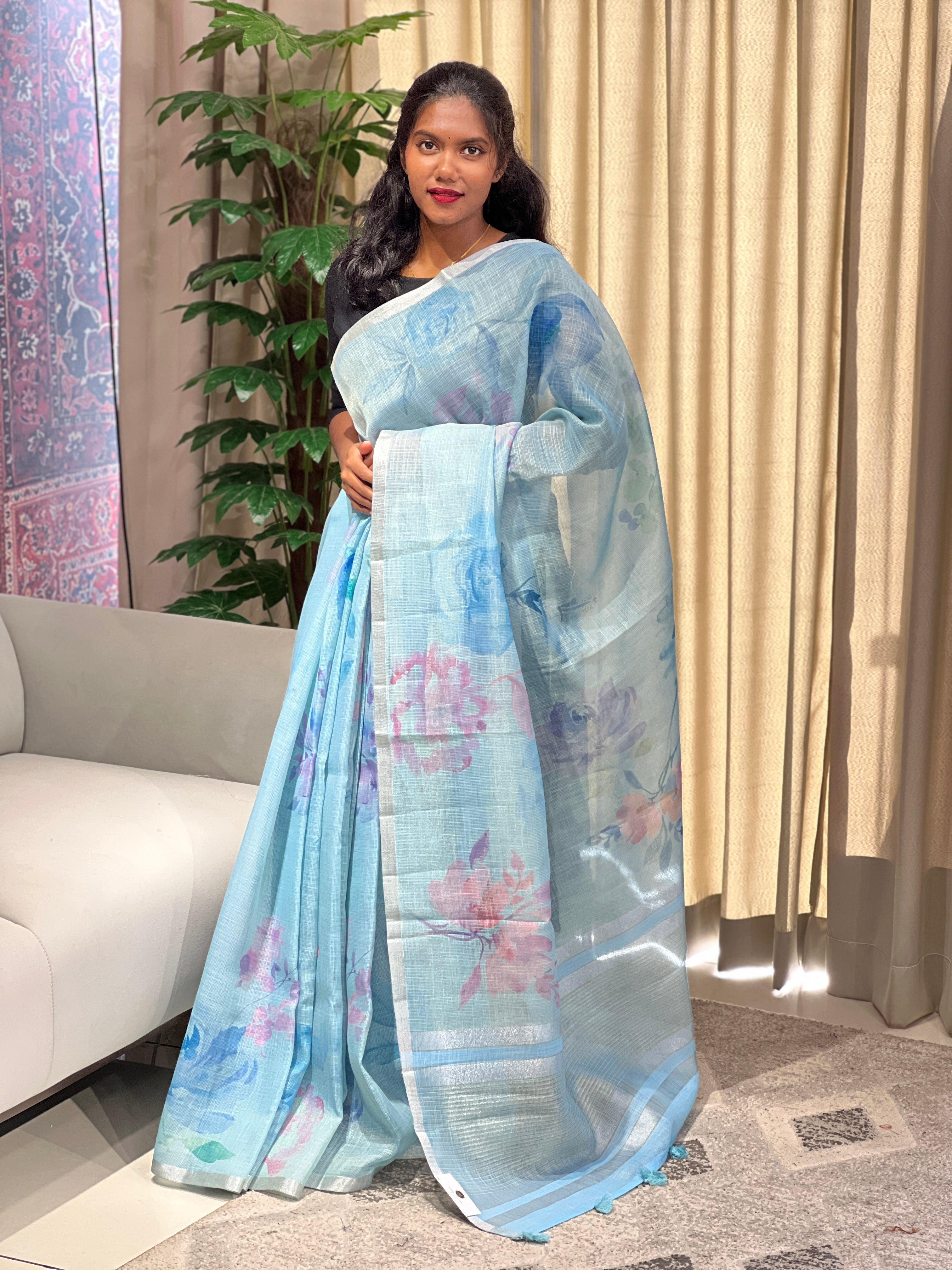 Floral Digital Printed Kota Saree | YNG770