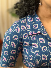 Batik Inspired Printed Cotton Blouse | IT109