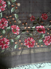 Floral Embroidered Organza Saree | RGD557