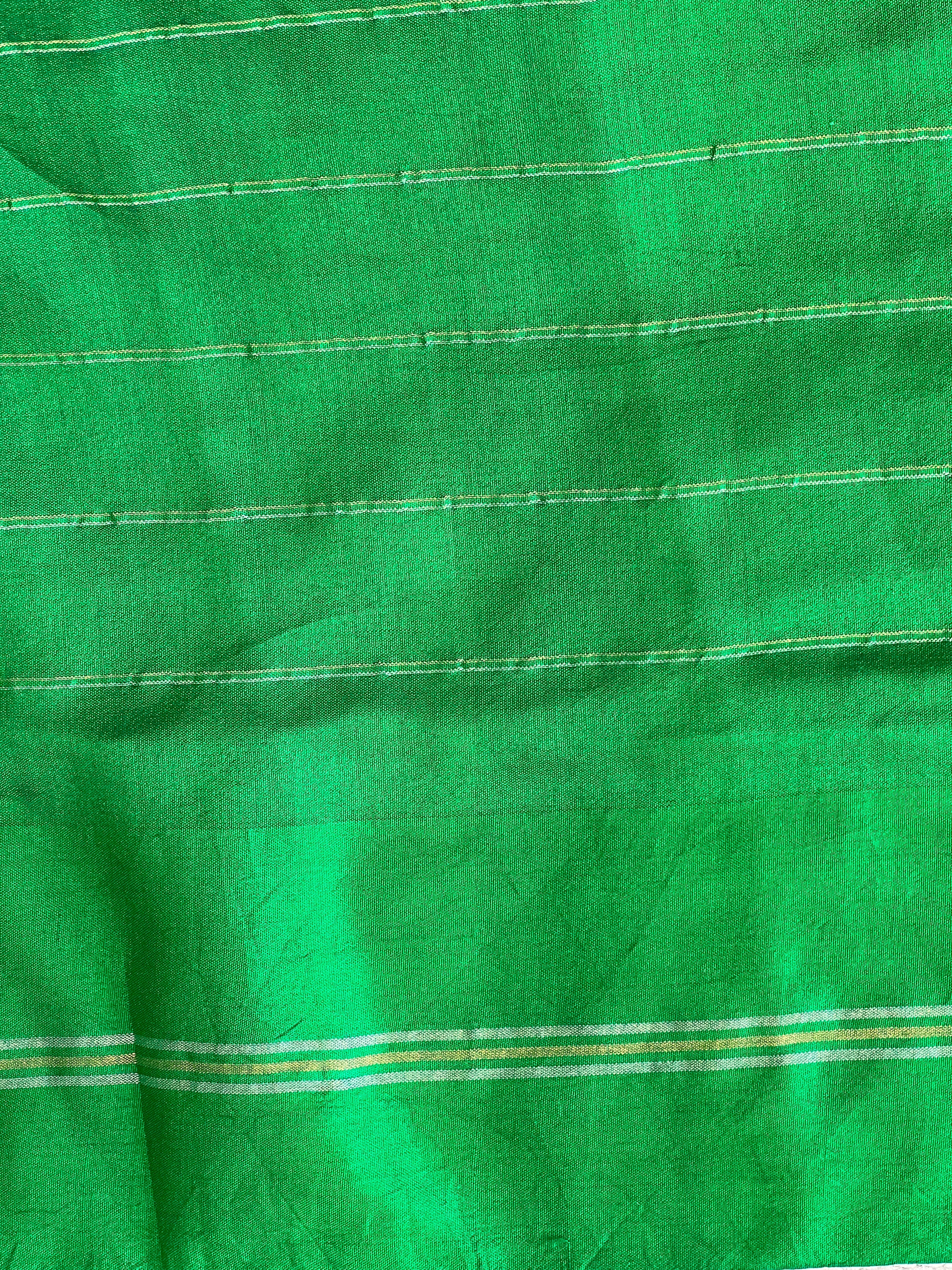 Zari Stripe Woven Pure Banarasi Saree | YNG817