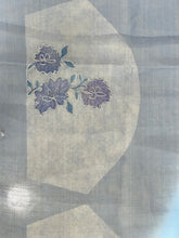 Floral Print With Zari Highlighted Tissue Linen Saree | KSD279