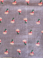 Floral Digital Printed Check Patterned Tussar Saree | MR172