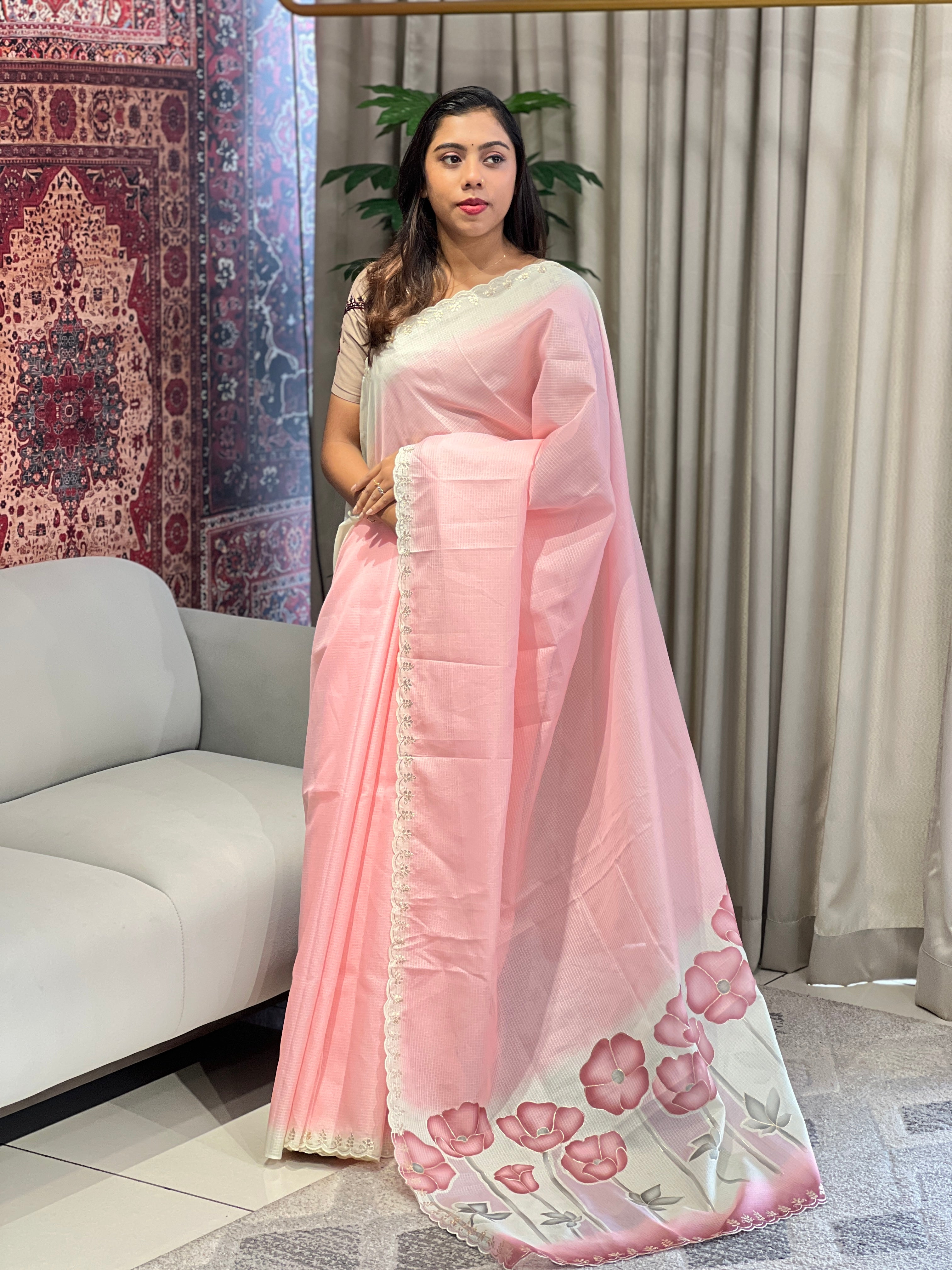 Pita Work Detailed Silky Kota Saree | BLD1817