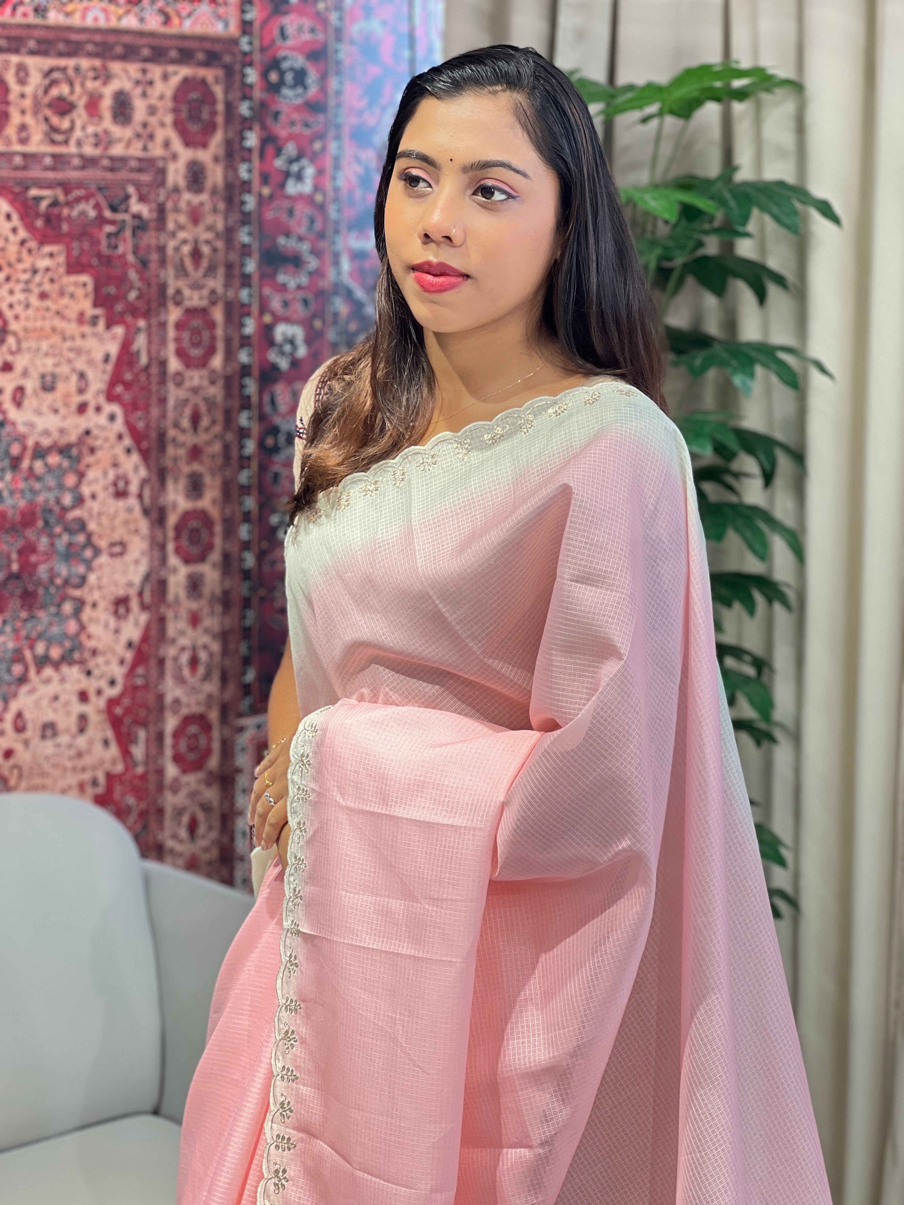 Pita Work Detailed Silky Kota Saree | BLD1817