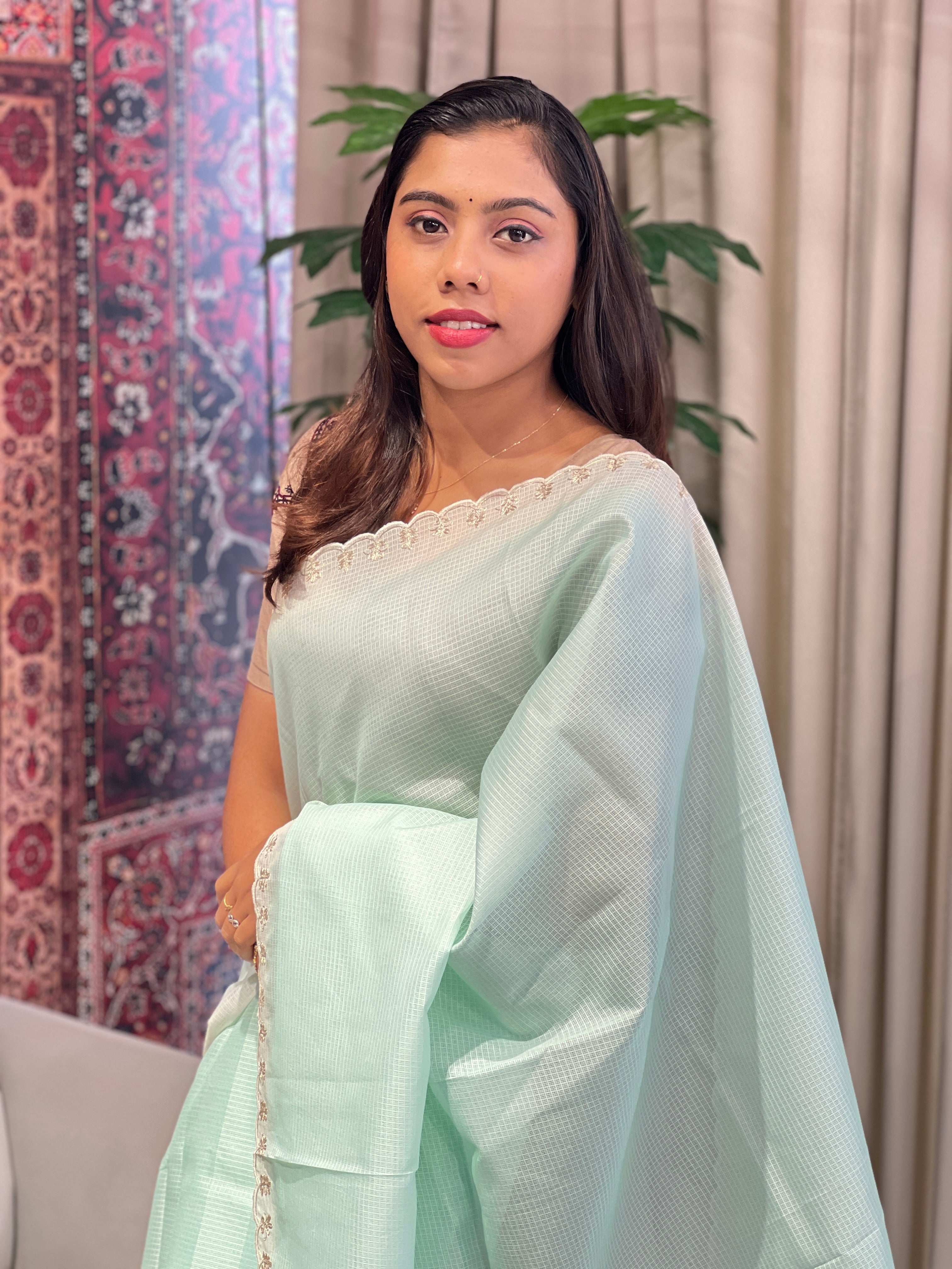 Pita Work Detailed Silky Kota Saree | BLD1818