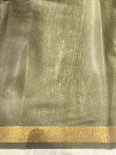 Printed Chanderi Finish Saree | VDA113