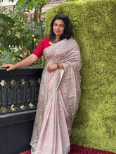 Screen Printed Chanderi Saree | SMC105