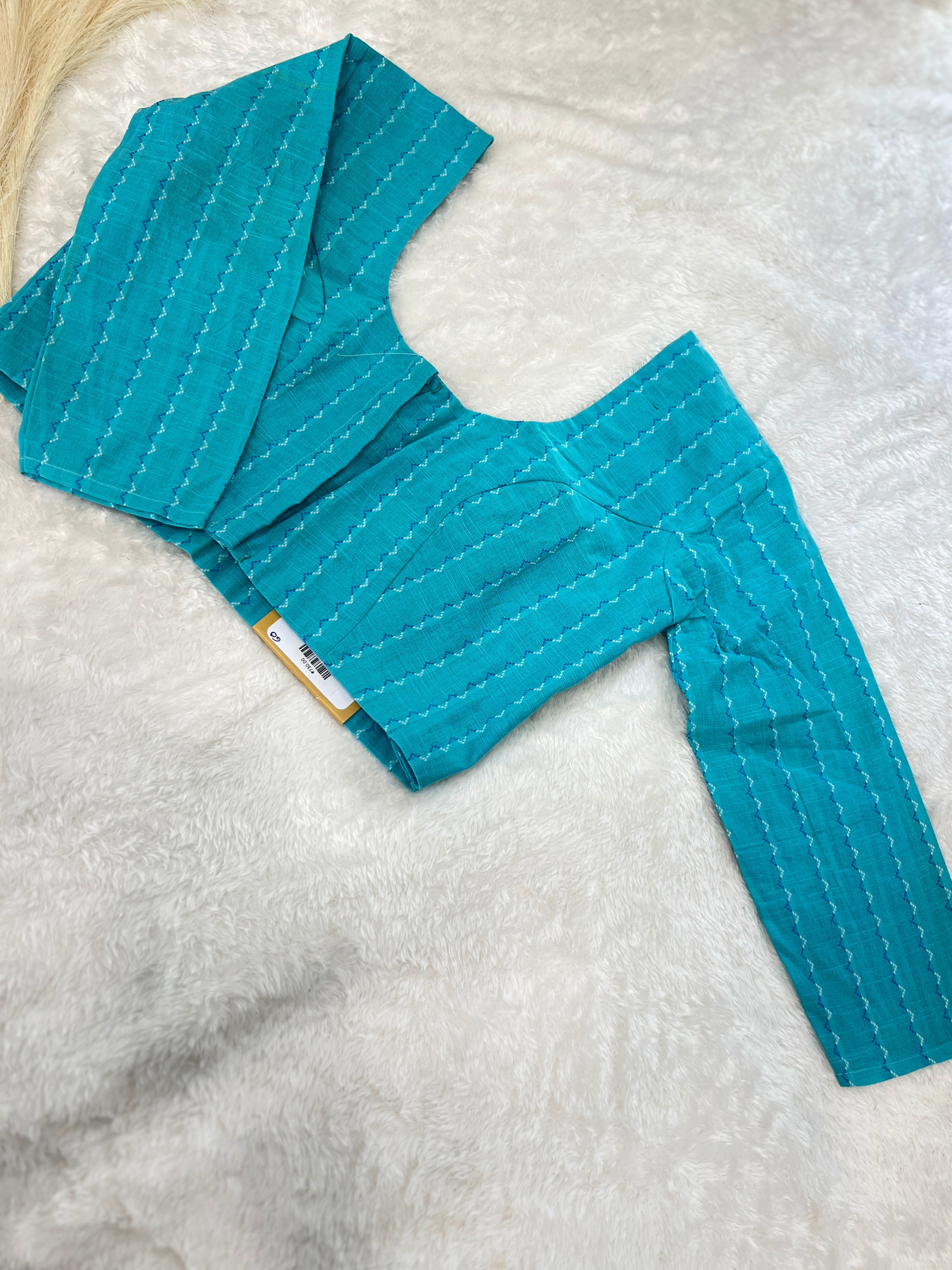 Thread weaving Cotton Read made Blouse |DNB186