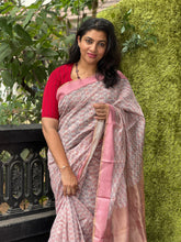 Screen Printed Chanderi Saree | SMC105