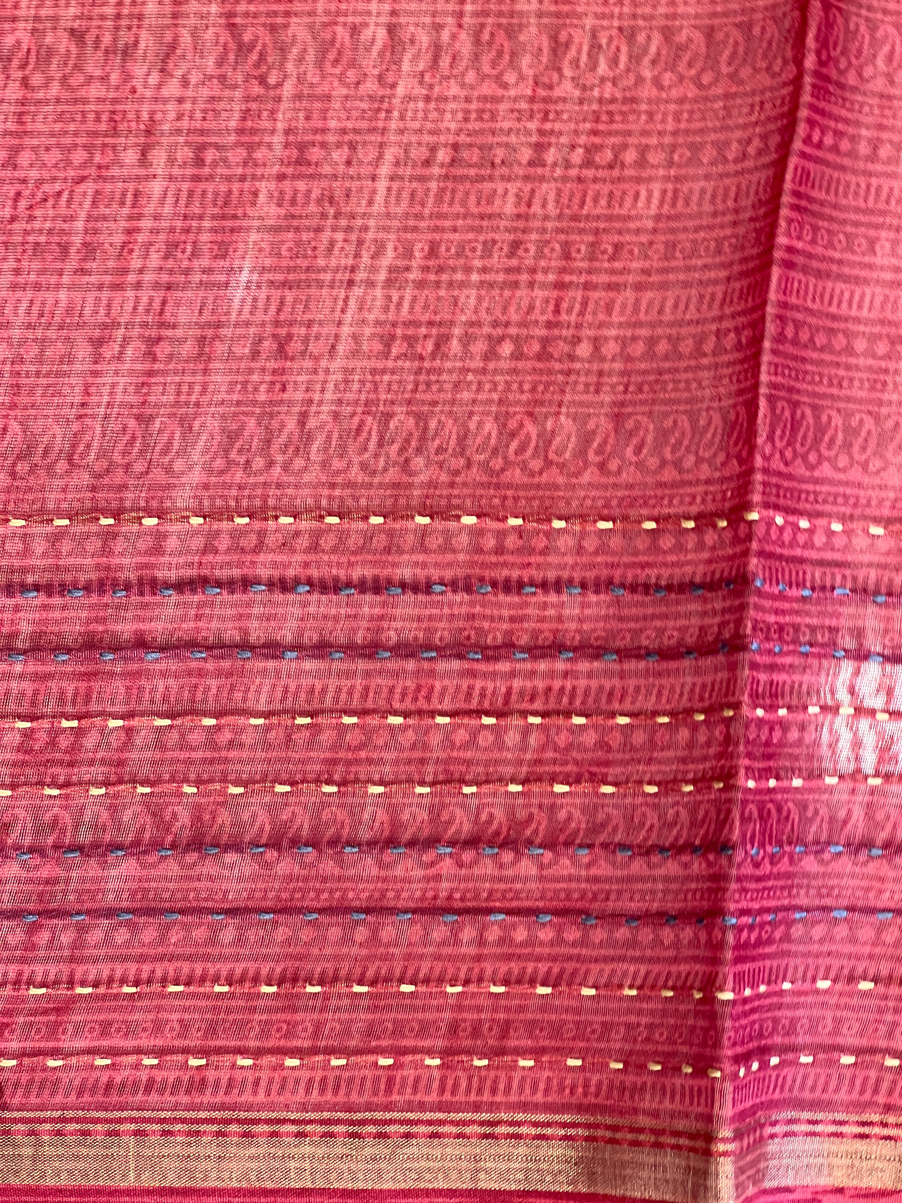 Digital Printed Chanderi Saree | RGD1019