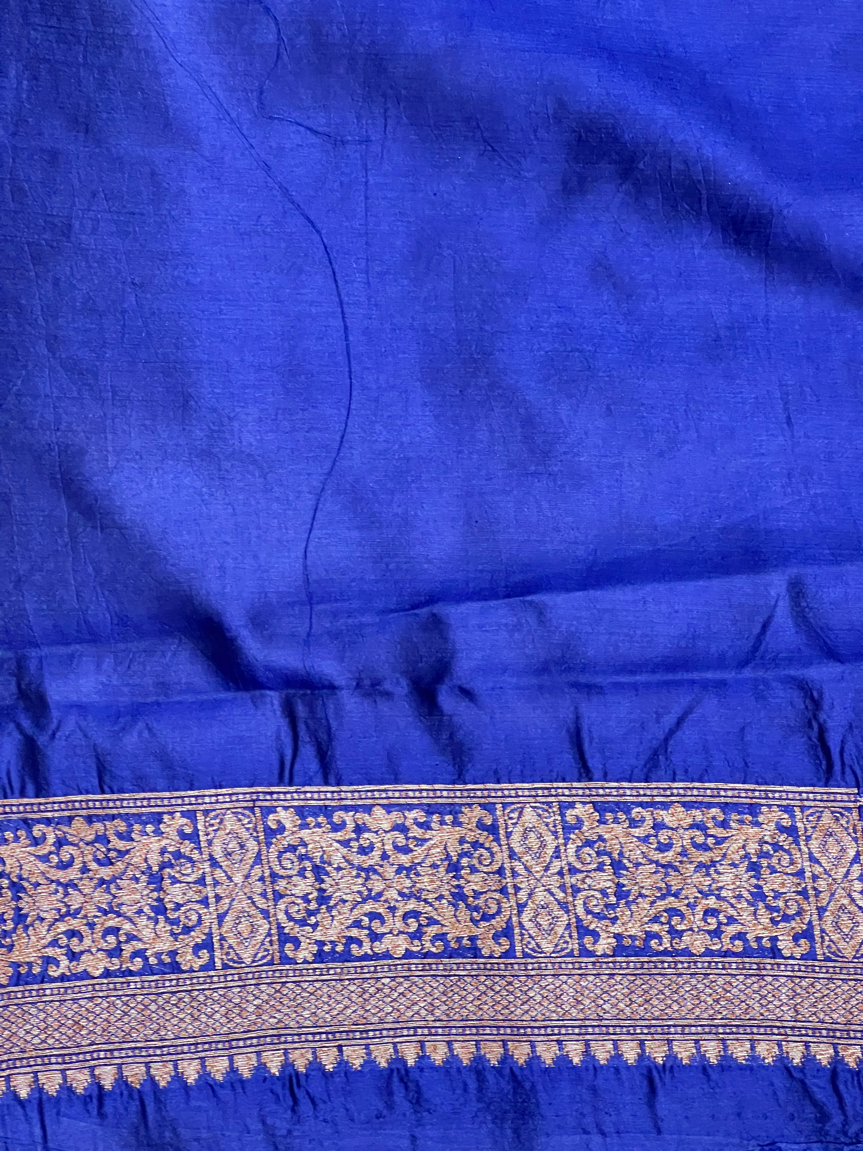 Kathan Woven Pattern Raw Silk Saree  | GA128