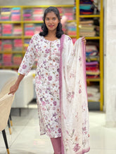 Floral Digital Printed Cotton Kurta Set | NEF106