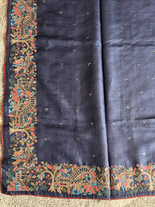 Mirror Detailed Desi Tussar Saree | RGD323