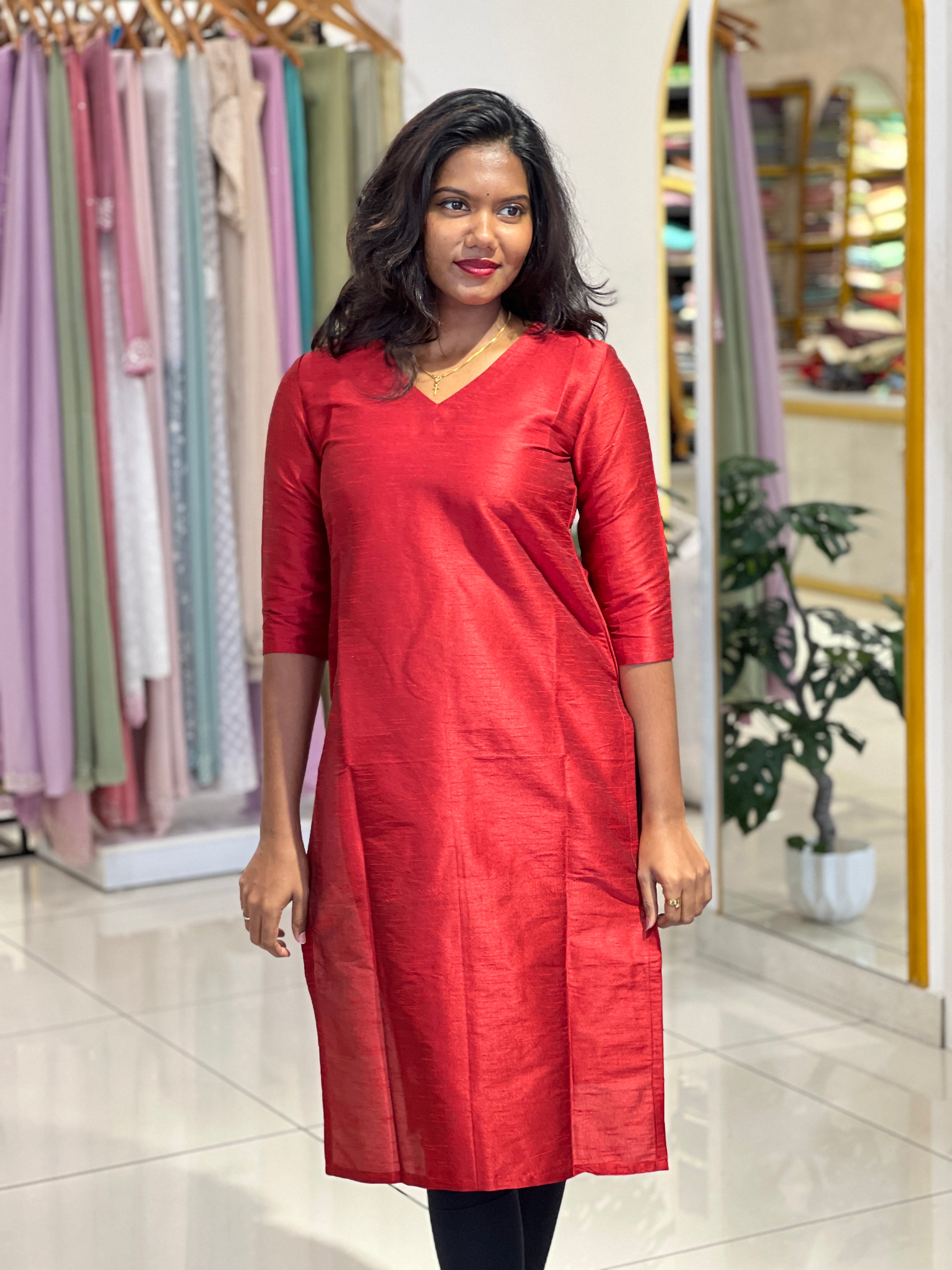 Raw Cotton Kurta | DNT1167