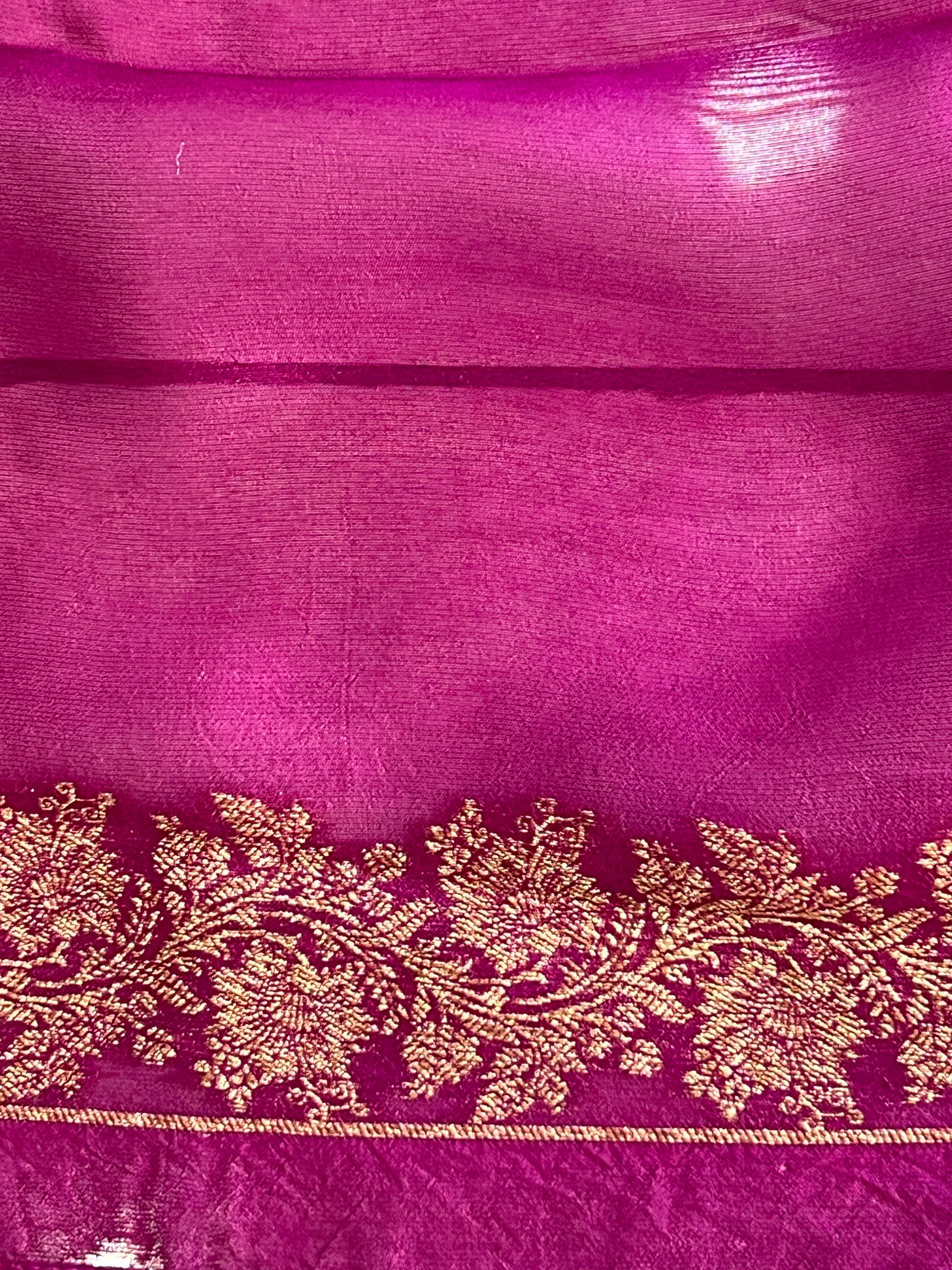 Banarasi Woven Semi Tussar Saree | YNG1174