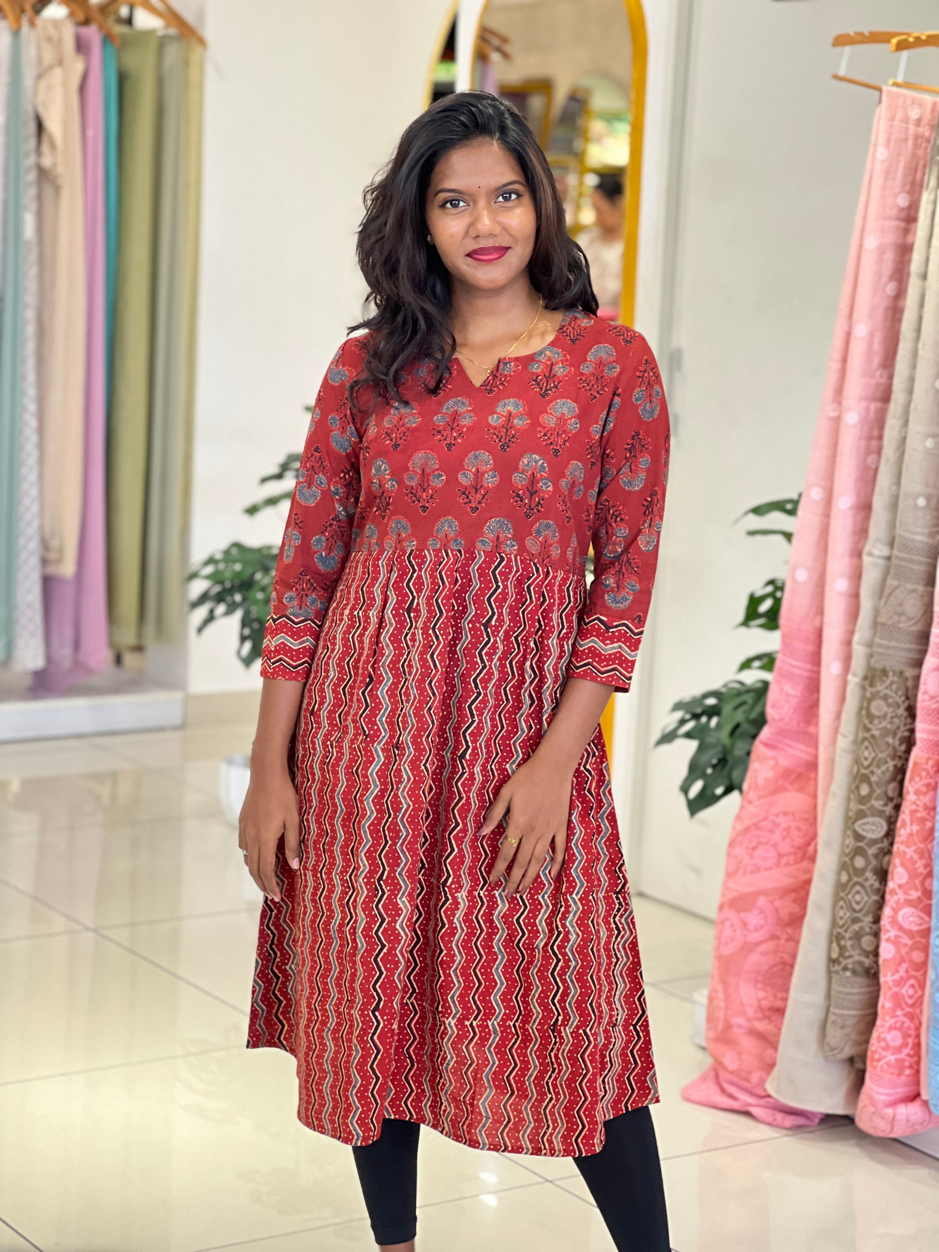 Floral Printed Pattern |DNT1195