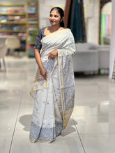 Thread Weaved Semi Tussar Saree | GAR148