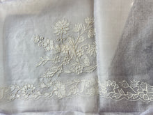 Floral Machine Embroidered Viscose Organza Saree | KSD322