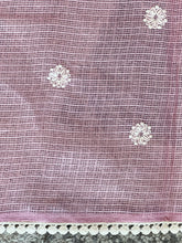 Floral Machine Embroidered Silky Kota Saree | KSD317