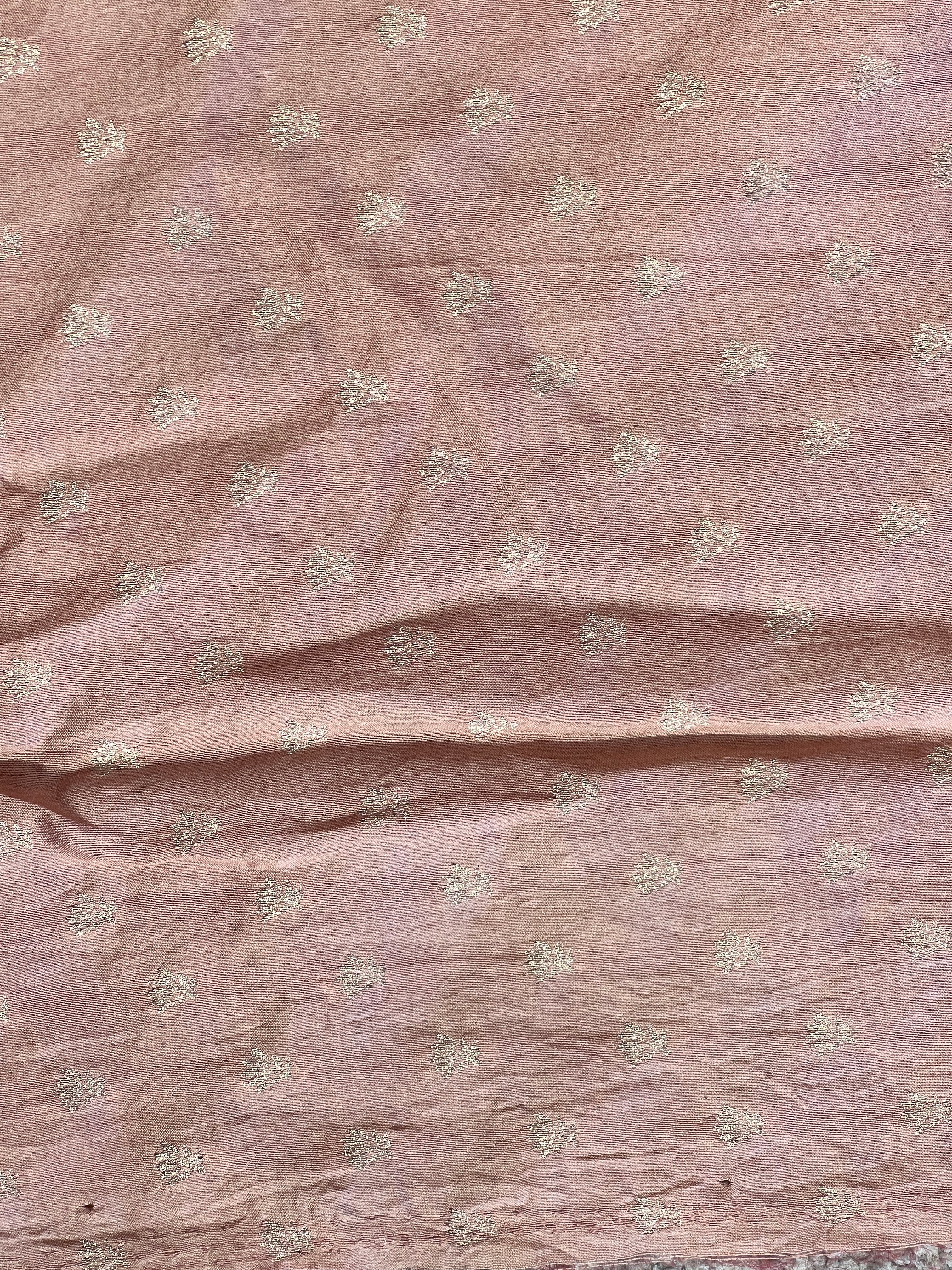 Bandhani Patterned Pure Tussar Saree | YNG813