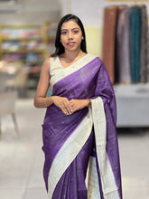 Zari Check With Butta Detailed Banarasi Silk Saree | NN391