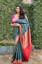 Banarasi Border Weaving Muga Silk Saree | BHH129