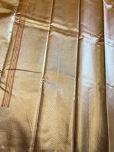 Diagonal Patterned Traditional Handloom Kanchipuram Saree | OM261