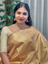 Diagonal Patterned Traditional Handloom Kanchipuram Saree | OM261
