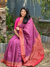 Banarasi Border & Banarasi Buta Design Muga Silk | BHH130