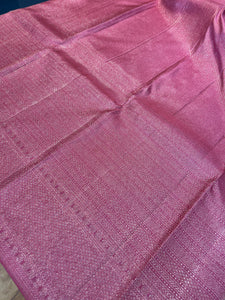 Pink Color Traditional Kanchipuram Saree | AK261